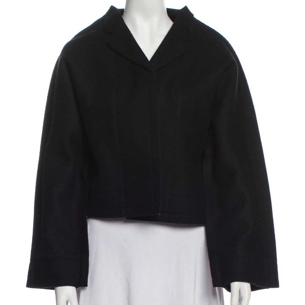comme des garcons authentic black jacket blazer size small